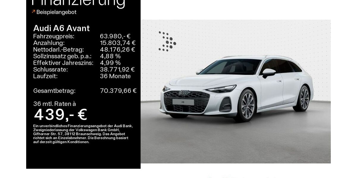 Audi A6 15.147 km 63.980 &euro; Schweinfurt 97424