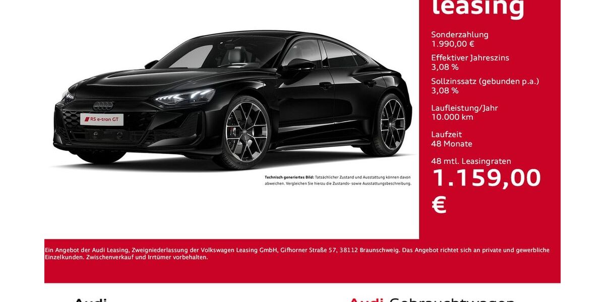 Audi RS e-tron GT 12.070 km 116.977 &euro; Dortmund 44143