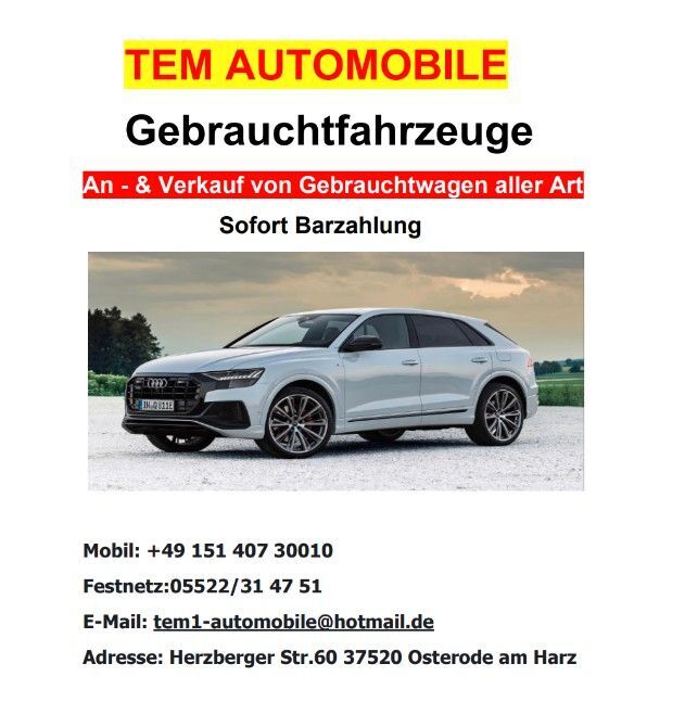 Audi A3 166.000 km 4.999 € Osterode/Harz 37520
