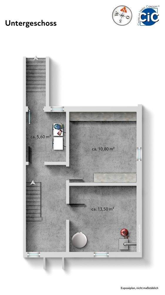 Ruhig gelegene familienfeundliche DHH im Herzen von Heilbronn mit Garage und kleinem Gärtchen 6 zimmer