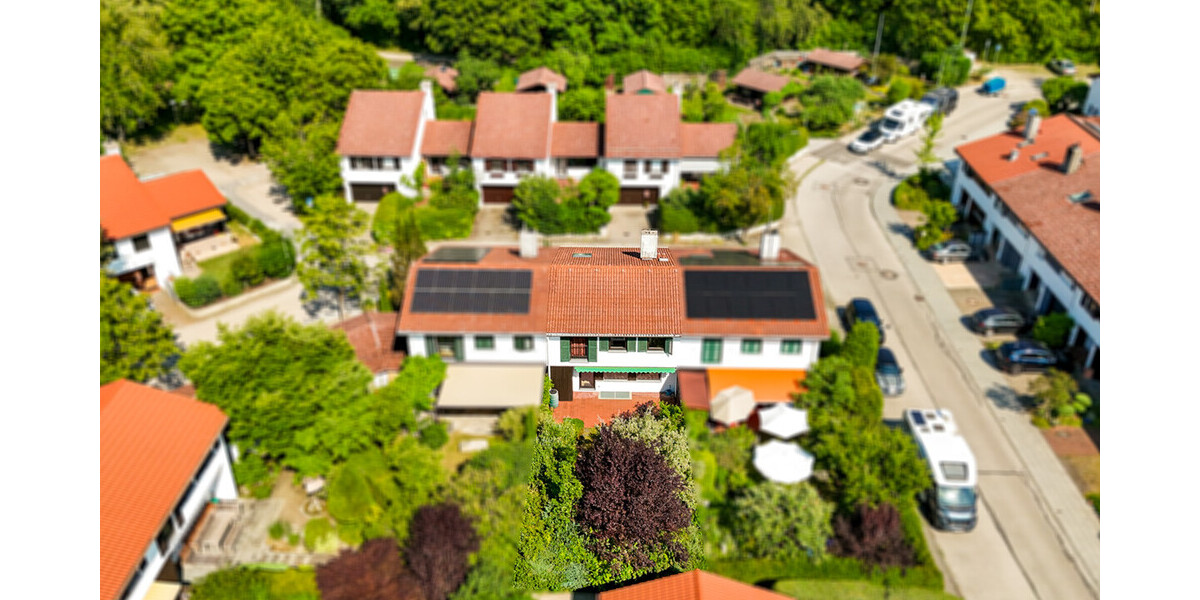 Splitlevel-Reihenhaus mit Westausrichtung in Unterhaching - Reihenmittelhaus Unterhaching | Angebot:26964096