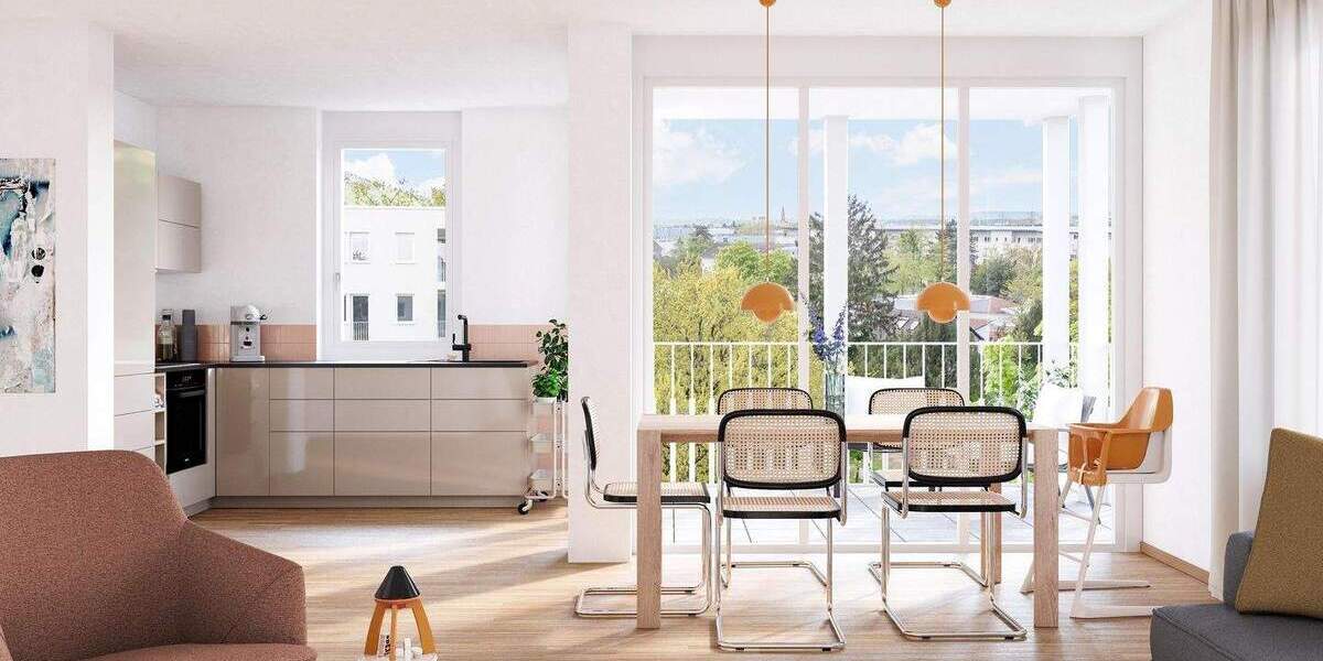 Etagenwohnung Freiburg Haslach - 4 Zimmer, 94 m&sup2;, 734.000&euro; | Angebot:25567636