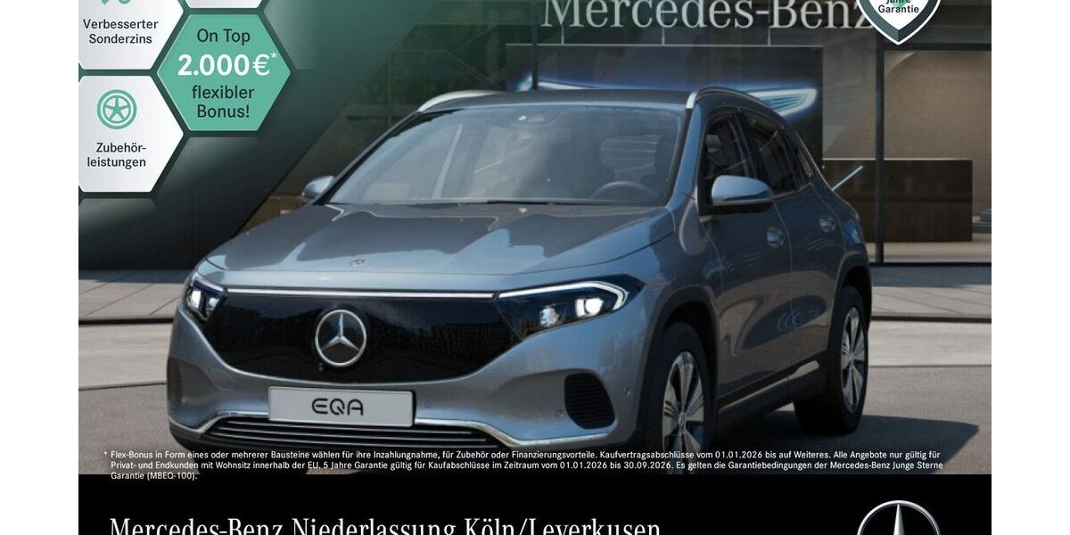 Mercedes-Benz EQA 14.846 km 37.990 &euro; Köln 51149