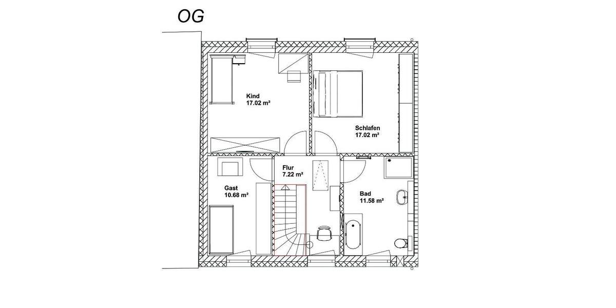 Einfamilienhaus Ohrdruf - 5 Zimmer, 126 m&sup2;, 348.980&euro; | Angebot:25707152