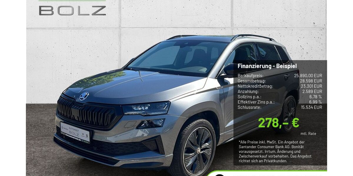 Skoda Karoq 61.007 km 25.890 &euro; Pulheim-Brauweiler 50259