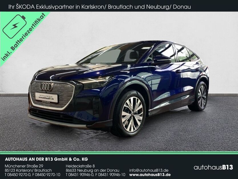 Audi Q4 e-tron 5.000 km 36.490 € Karlskron-Brautlach 85123