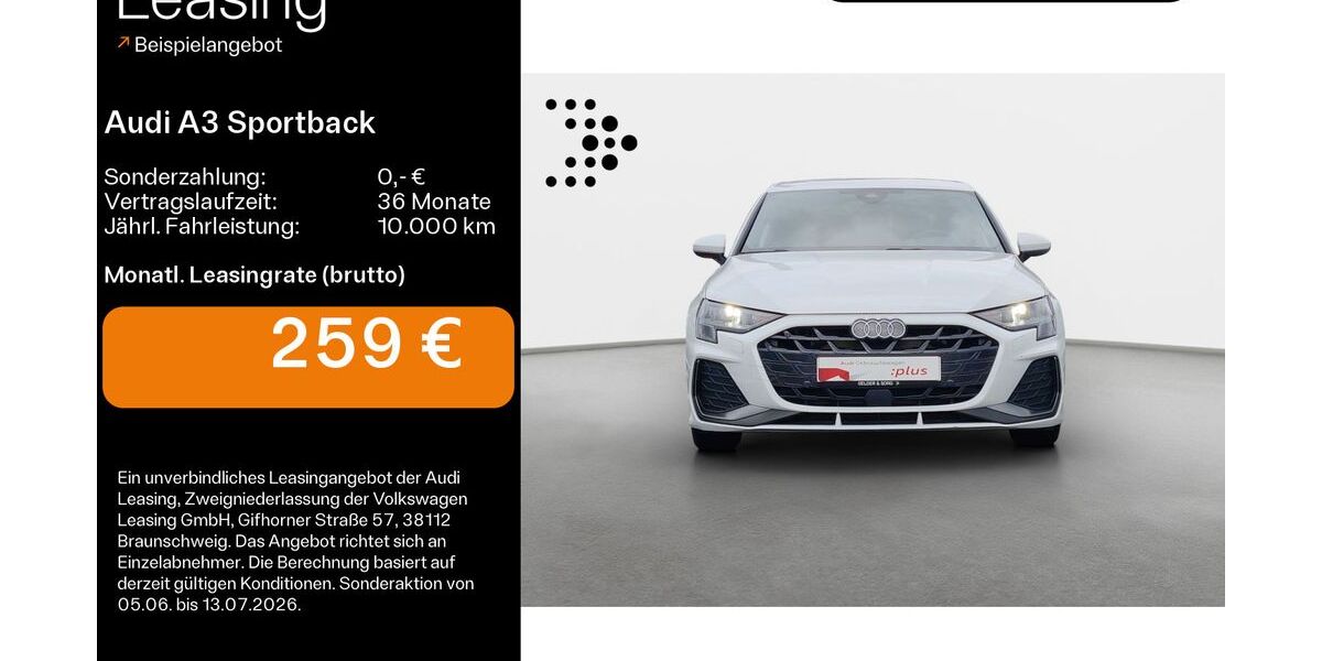Audi A3 23.500 km 32.535 &euro; Ebern 96106