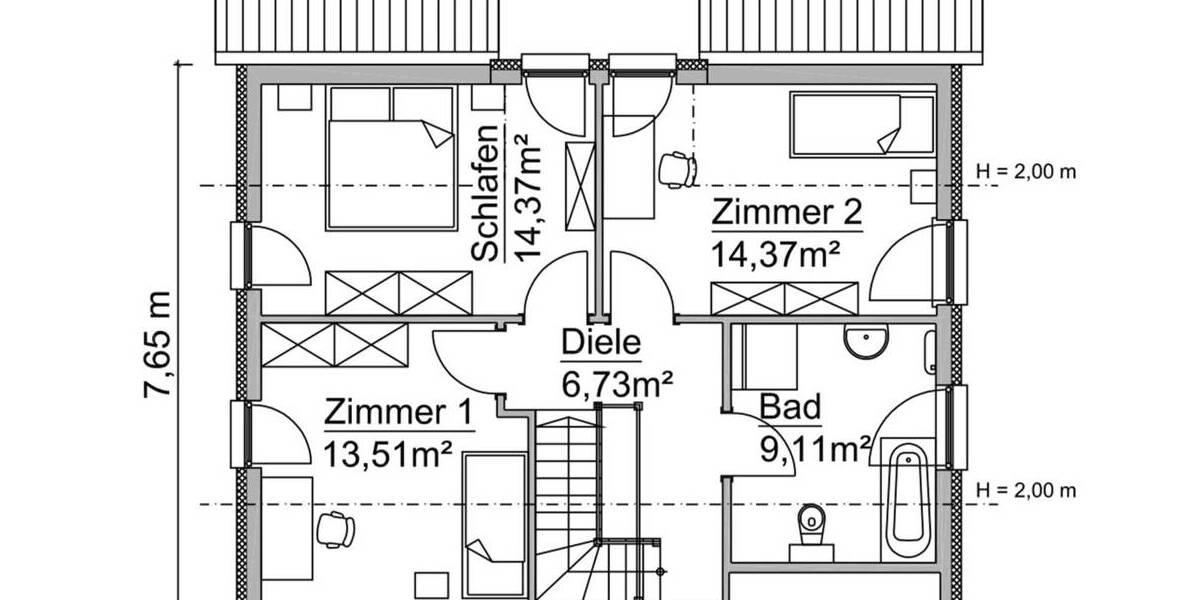 Einfamilienhaus Aschersleben - 4 Zimmer, 121 m&sup2;, 334.700&euro; | Angebot:26308695