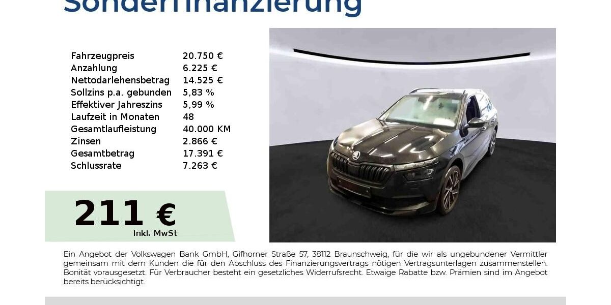 Skoda Kamiq 101.750 km 20.750 &euro; Nürnberg 90431