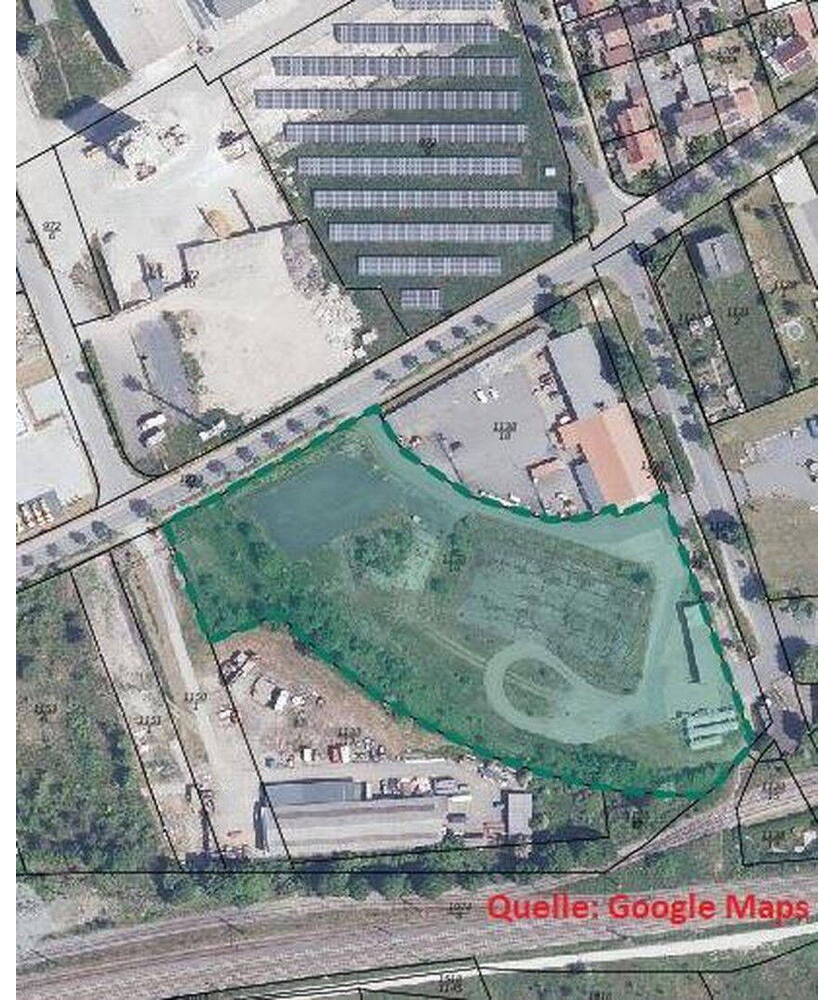 Attraktives Gewerbegrundstück mit einer Größe von 9.937 m², zentral gelegen in Rudolstadt.