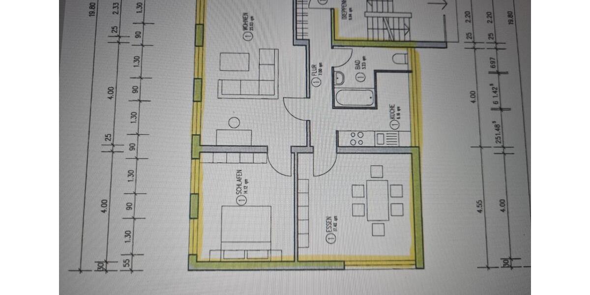 Hochparterre Schopfheim - 3 Zimmer, 74 m&sup2;, 190.000&euro; | Angebot:26682479
