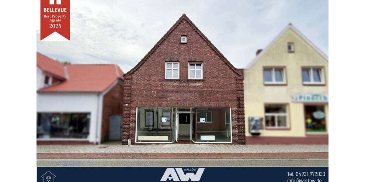 Etagenwohnung Hage - 2 Zimmer, 42 m&sup2;, 240&euro; | Angebot:25614223