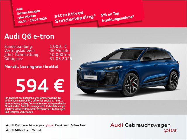 Audi Q6 e-tron 19.162 km 68.164 &euro; Eching 85386