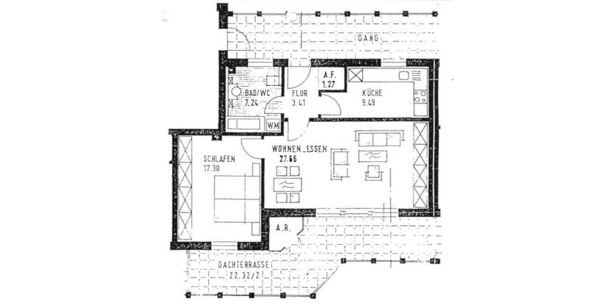 Etagenwohnung Straubing - 2 Zimmer, 73 m&sup2;, 700&euro; | Angebot:26881933