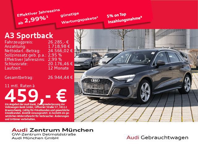 Audi A3 31.990 km 26.285 &euro; München 80935