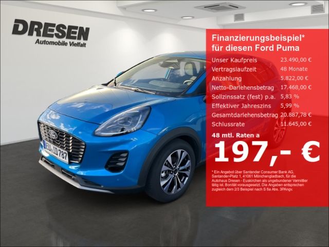 Ford Puma 6.285 km 23.290 &euro; Euskirchen 53881