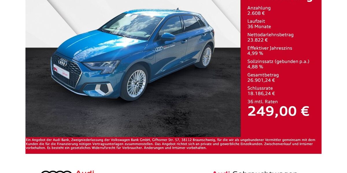 Audi A3 34.131 km 25.830 &euro; Giessen 35394