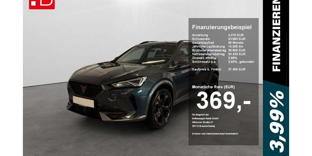 Cupra Formentor 29.470 km 36.950 &euro; Regensburg 93055