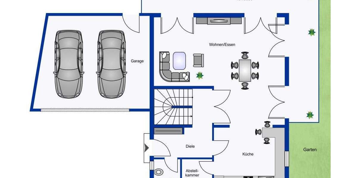 Doppelhaushälfte Wiesbaden Nordost - 6 Zimmer, 252 m&sup2;, 1.935.000&euro; | Angebot:25672454
