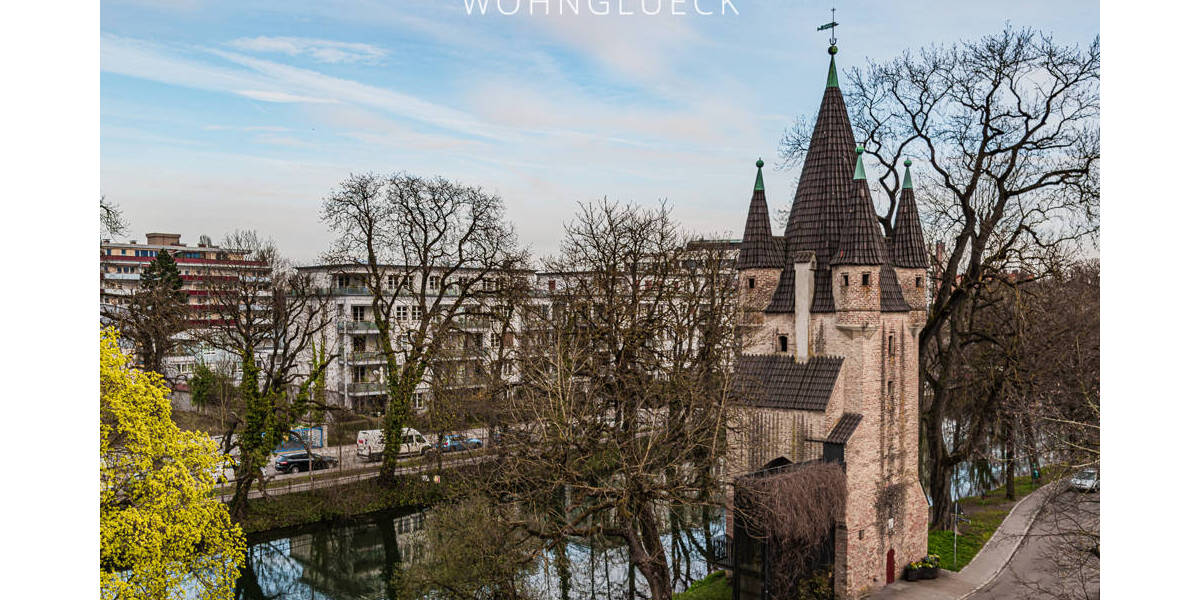 Etagenwohnung Augsburg Innenstadt - 2 Zimmer, 54 m&sup2;, 245.000&euro; | Angebot:26117410