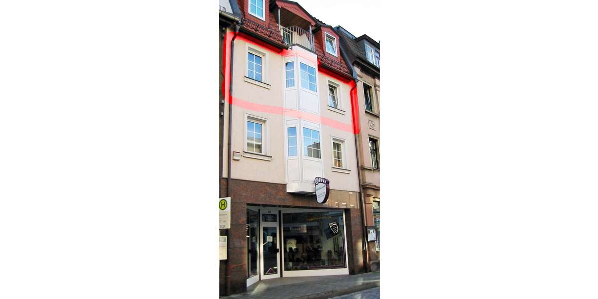 Gemütliche 2-Zimmer-Wohnung Nähe Stadtzentrum von Pößneck - Etagenwohnung Pößneck | Angebot:25182083