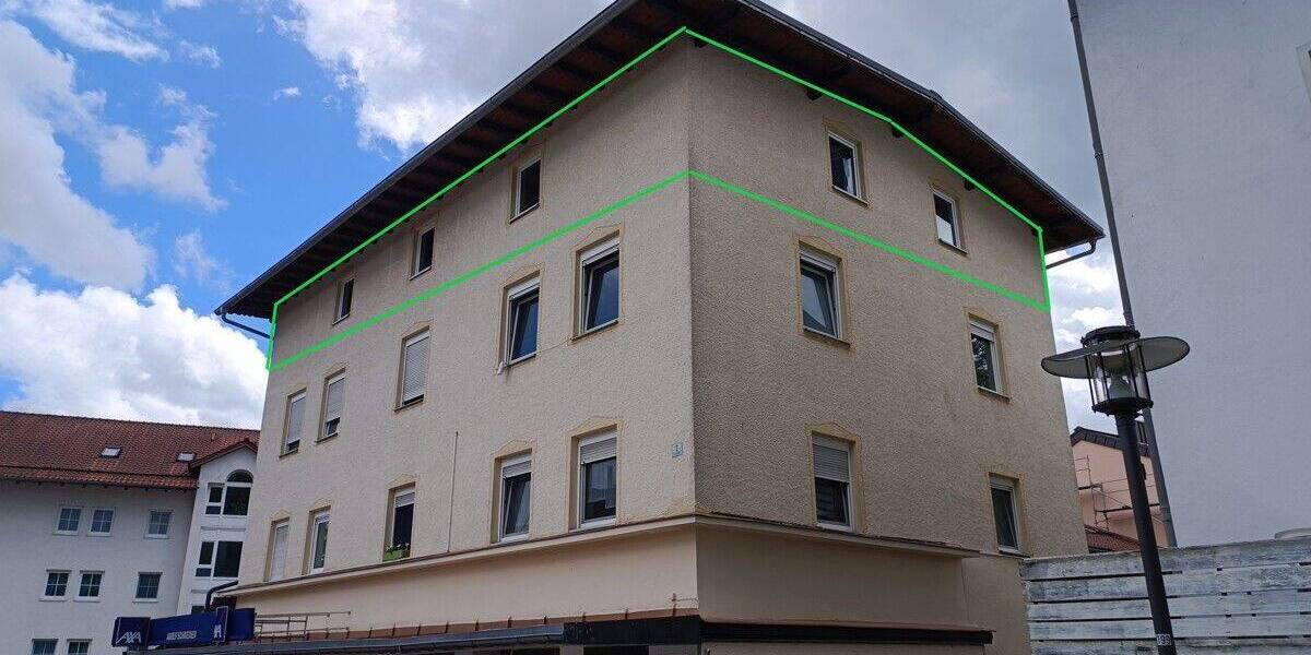 Etagenwohnung Teisnach - 5 Zimmer, 150 m&sup2;, 700&euro; | Angebot:26908829