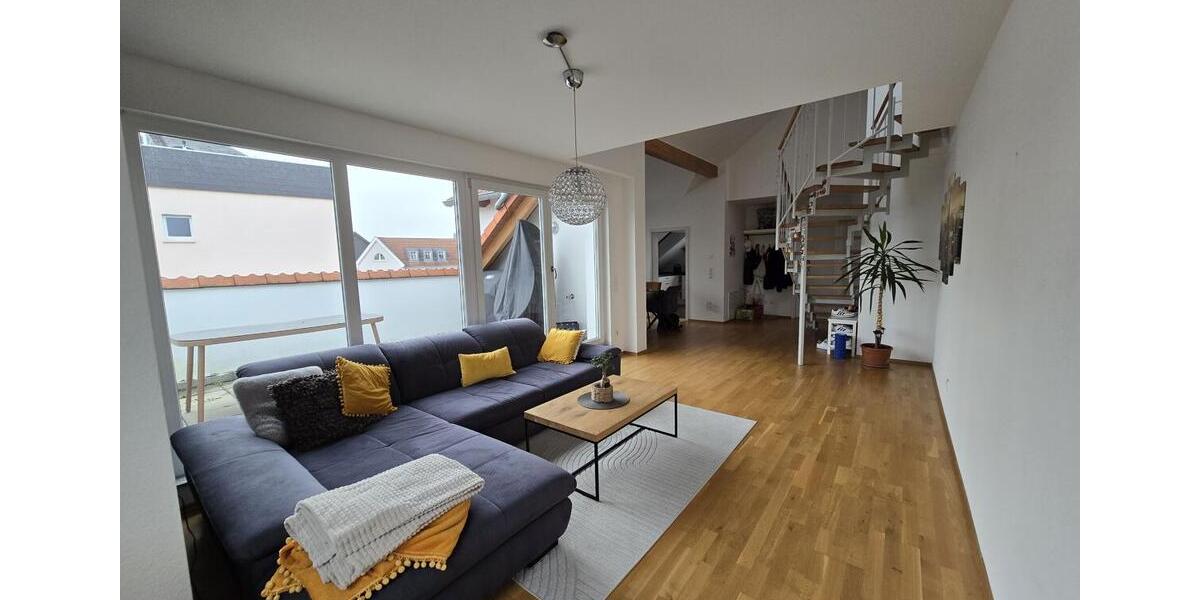 Moderne Maisonettewohnung mit Dachterrasse in Obertshausen-Hausen 3 zimmer