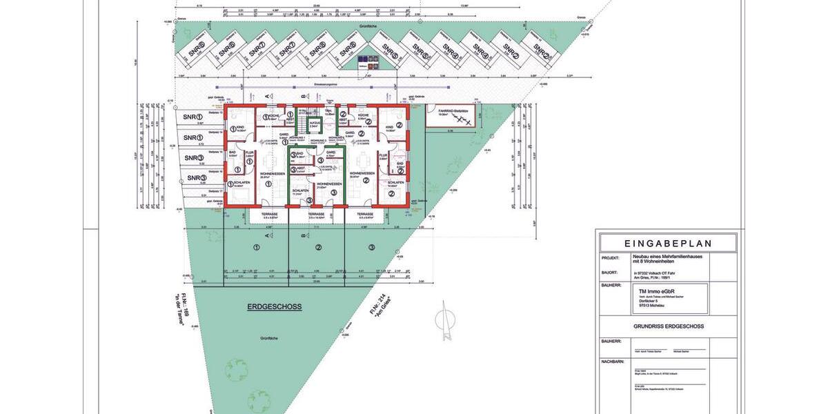 Barrierefreier Erstbezug in Fahr am Main 2 zimmer