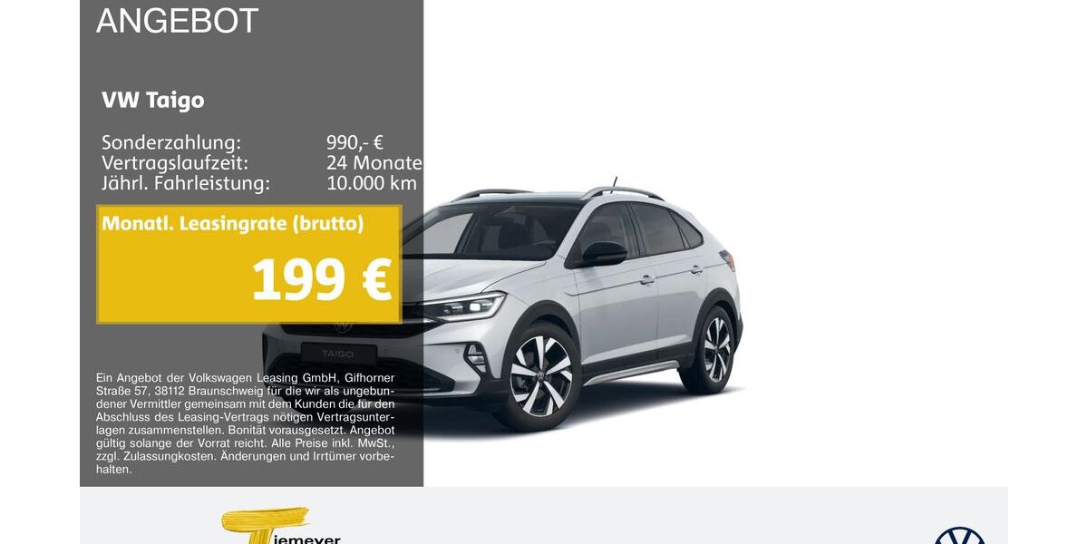 VW Taigo 9.151 km 27.330 &euro; Duisburg 47059