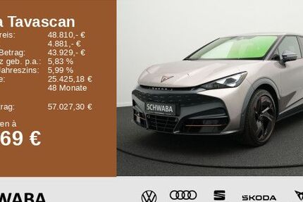 Cupra Tavascan 9.503 km 48.810 € Gersthofen 86368