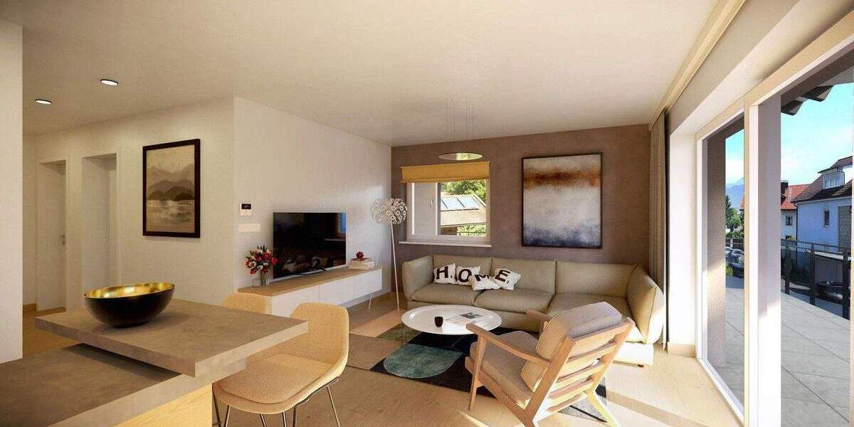 Terrassenwohnung Raubling Pfraundorf - 3 Zimmer, 90 m&sup2;, 589.000&euro; | Angebot:25781545