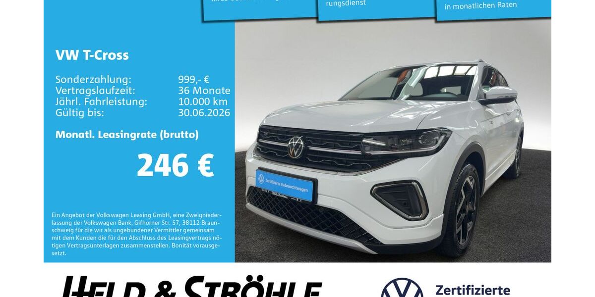 VW T-Cross 6.862 km 24.860 &euro; Neu-Ulm 89231