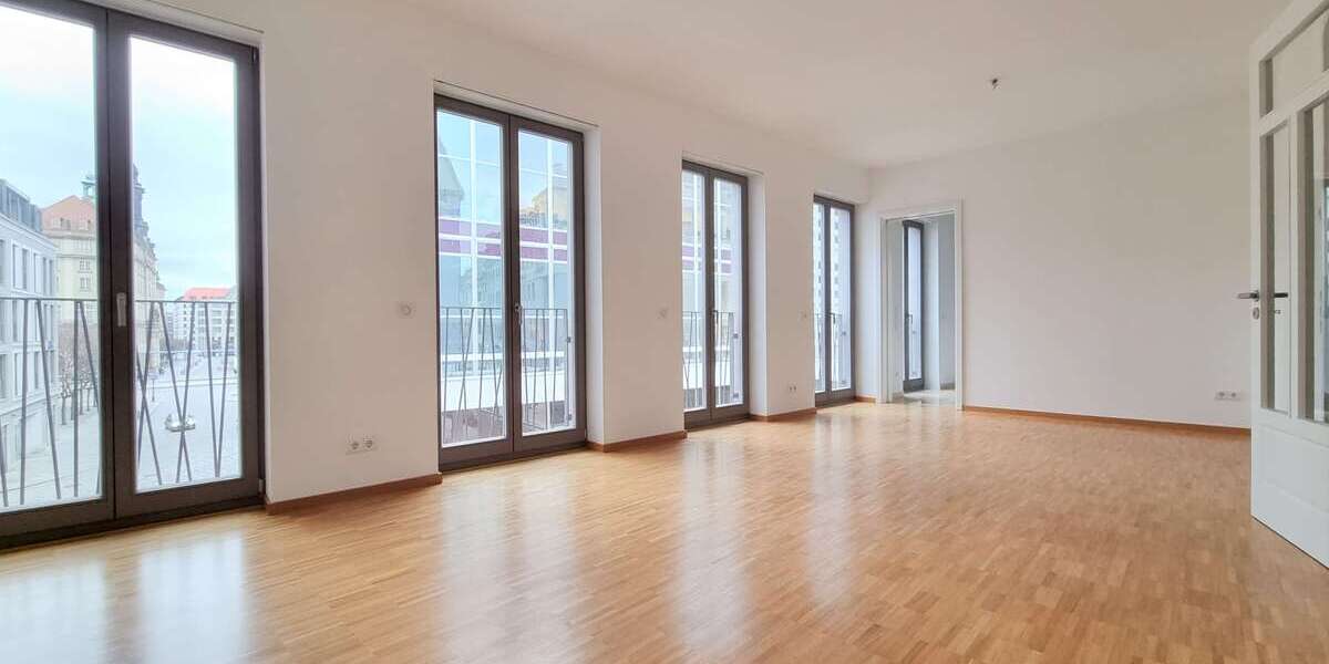 Etagenwohnung Dresden Innere Altstadt - 3 Zimmer, 92 m&sup2;, 1.475&euro; | Angebot:26906890
