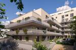 FÜ: Attraktive & helle 2-Zi-Wohnung mit großem Balkon, 2.OG, inkl. EBK, Aufzug + TG-Stellplatz