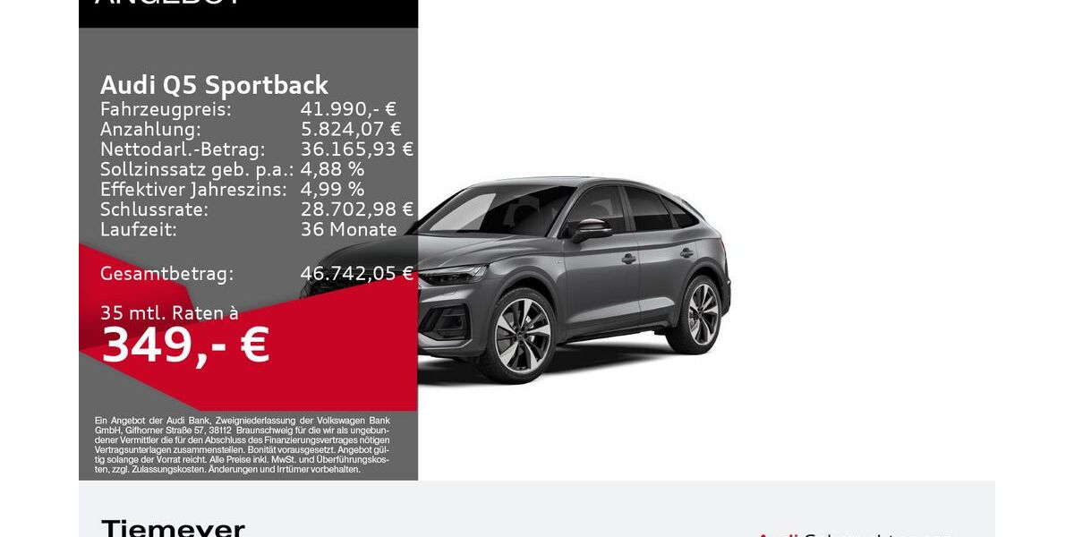 Audi Q5 36.987 km 41.990 &euro; Bochum 44809