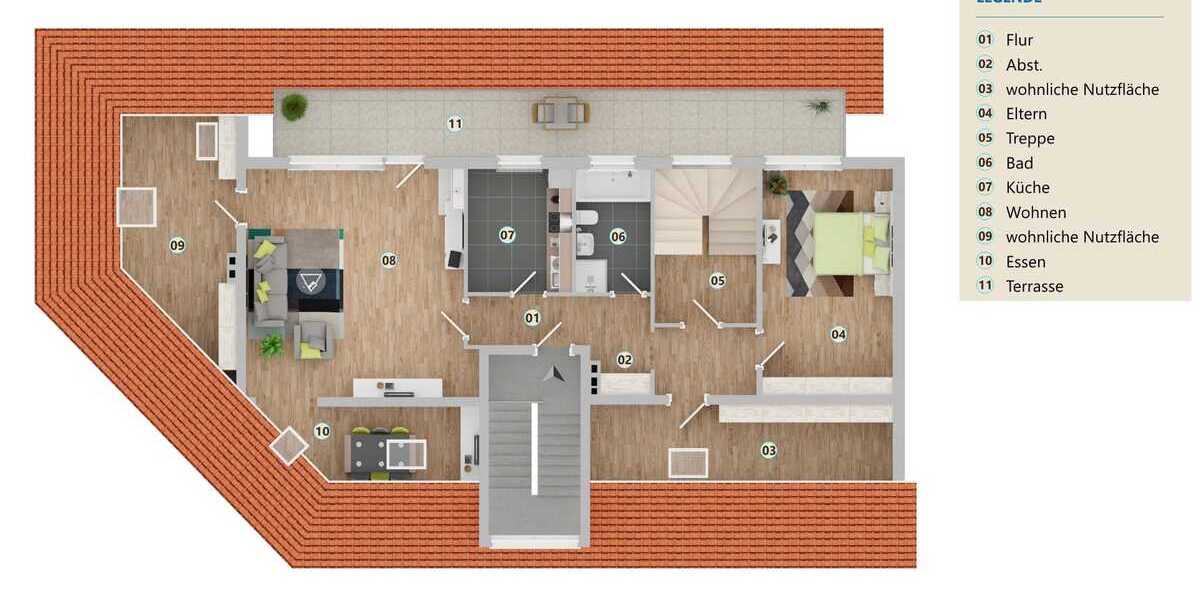 Großzügiges Wohnglück mit Platzgarantie - Etagenwohnung Hildesheim Itzum | Angebot:26998574