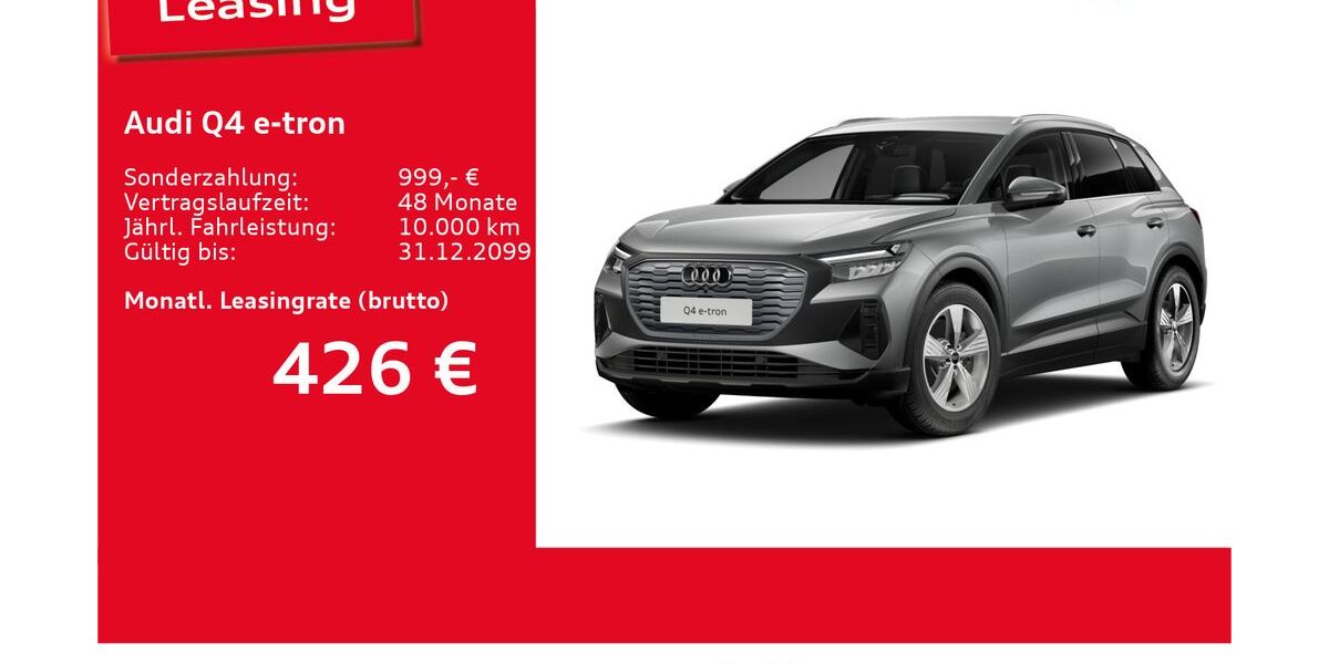 Audi Q4 e-tron 17.782 km 34.530 &euro; Ulm 89073