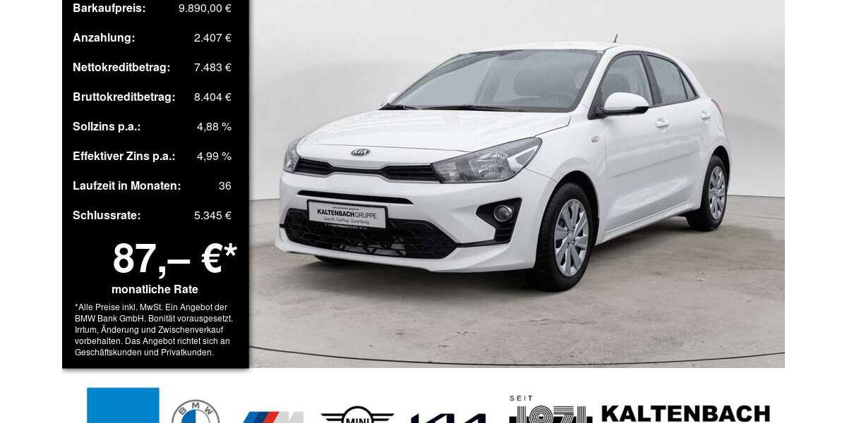 Kia Rio 66.650 km 9.890 &euro; Overath-Vilkerath 51491
