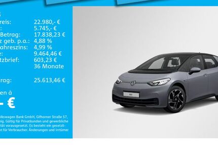VW ID.3 27.628 km 22.980 &euro; Dachau 85221
