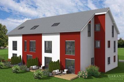 * Endlich Platz! Geplantes Stadthaus mit schönem Garten - zum Preis einer Wohnung