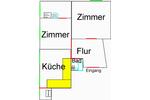 Zweizimmerwohnung mit neuer Einbauküche zu vermieten zimmer