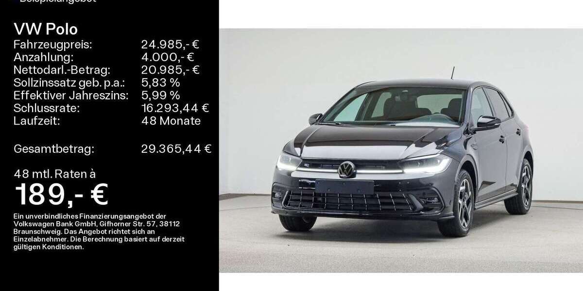 VW Polo 4.900 km 24.985 &euro; Buedingen 63654