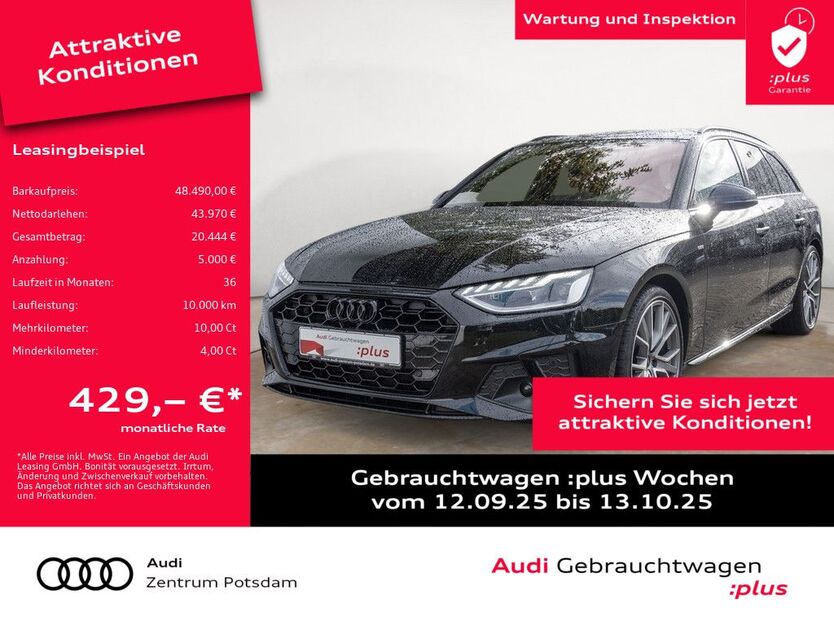 Audi A4 15.909 km 48.490 € Potsdam 14482