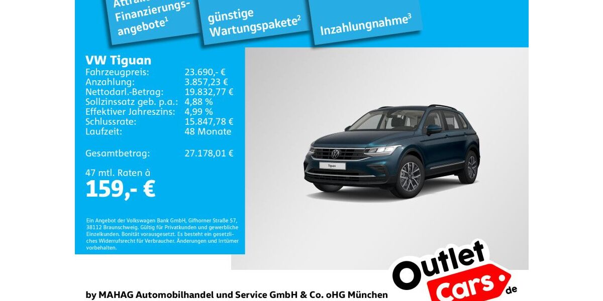 VW Tiguan 101.544 km 23.690 &euro; Dachau 85221