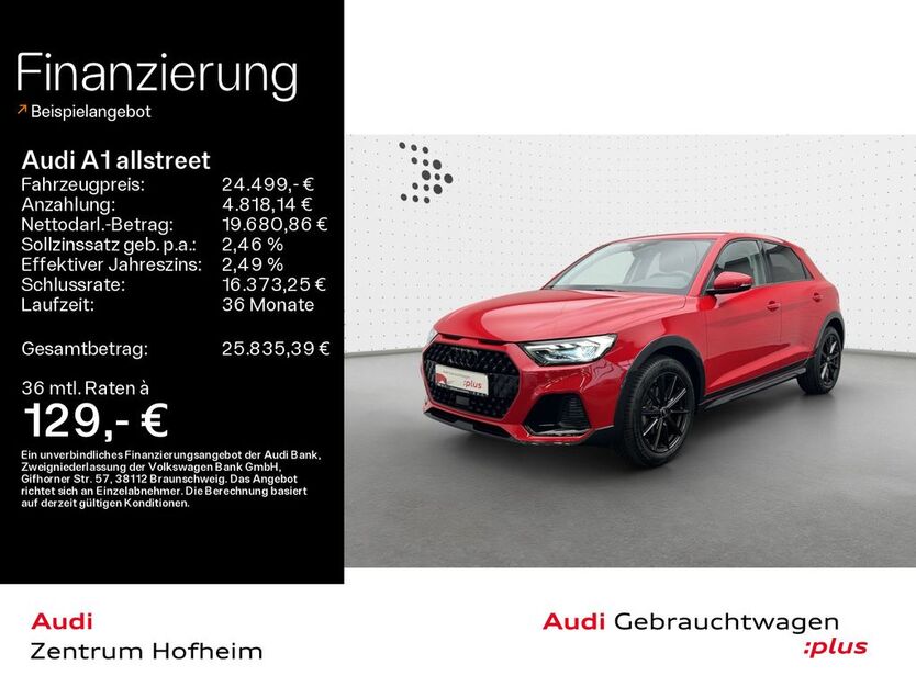 Audi A1 11.421 km 23.999 € Hofheim 65719