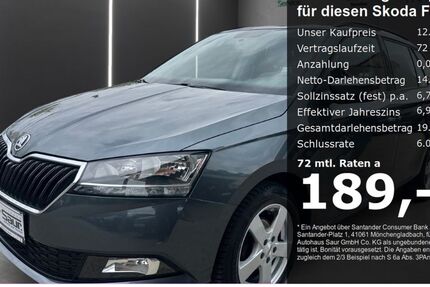 Skoda Fabia 89.320 km 12.480 &euro; Ulm 89077