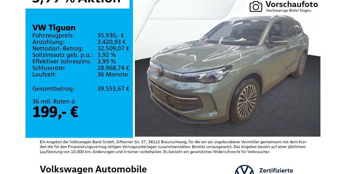 VW Tiguan 25.408 km 35.930 &euro; Leipzig 04277