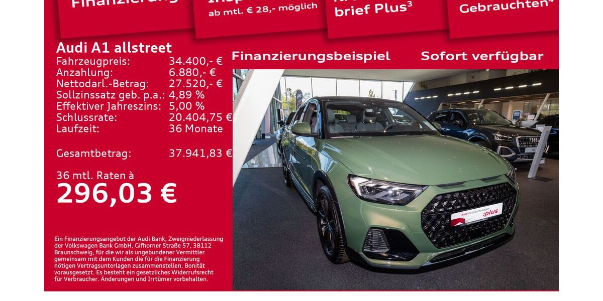 Audi A1 6.001 km 34.400 &euro; Berlin 12489