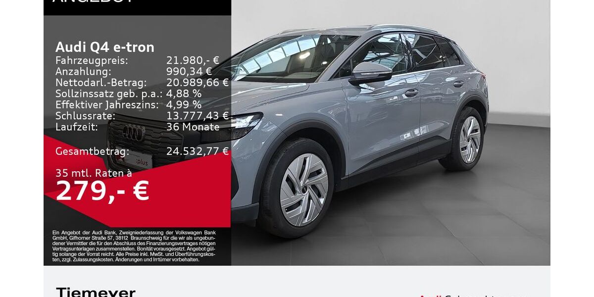 Audi Q4 e-tron 69.503 km 20.780 &euro; Plettenberg 58840