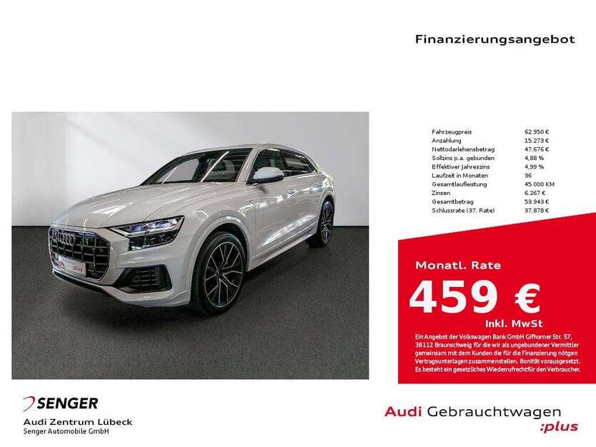 Audi Q8 52.500 km 62.950 € Lübeck 23556